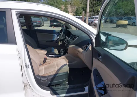 2017 Hyundai Tucson Eco из США, поврежденный, VIN KM8J3CA2XHU370689